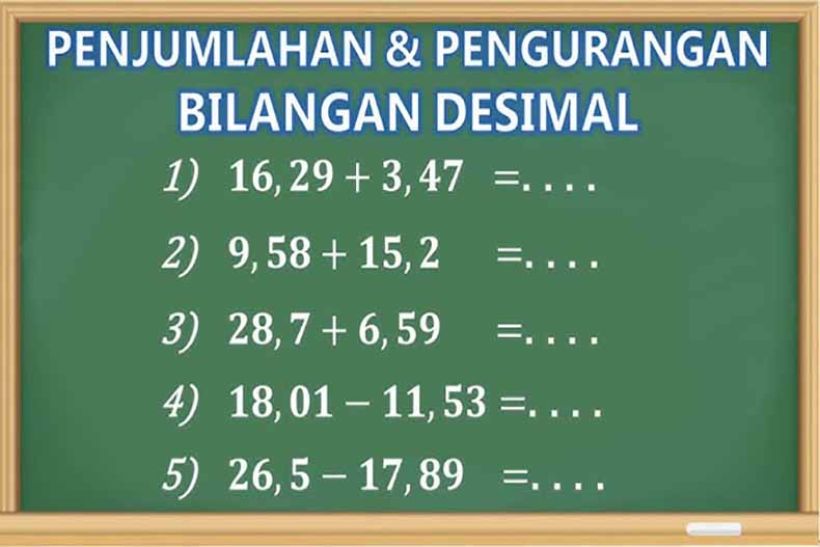 Belajar Matematika, Bilangan Rasional, Rumus Matematika