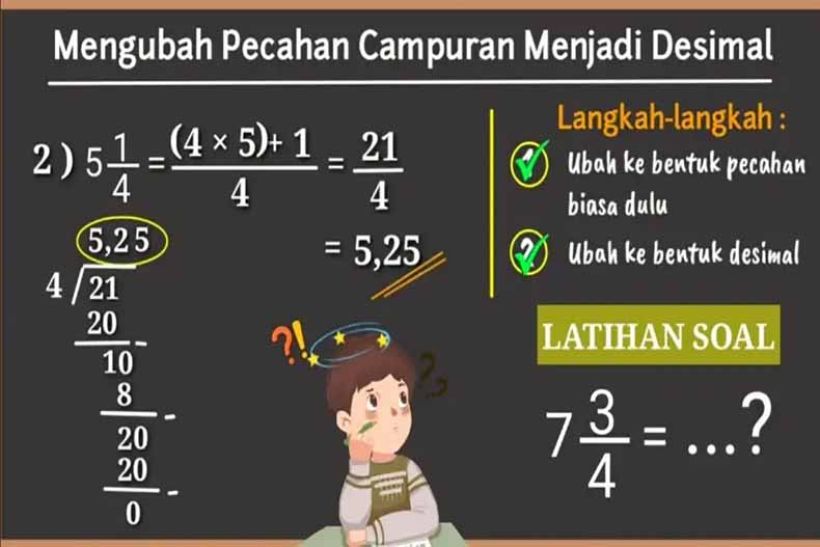 Desimal dan Pecahan Tidak Lagi Sulit: Cara Mudah Menguasainya Tanpa Bingung!
