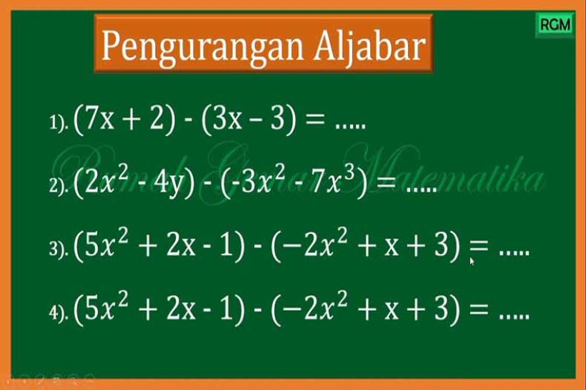 Aljabar Tidak Lagi Sulit: Cara Cepat Menguasai Variabel dan Persamaan Tanpa Pusing!