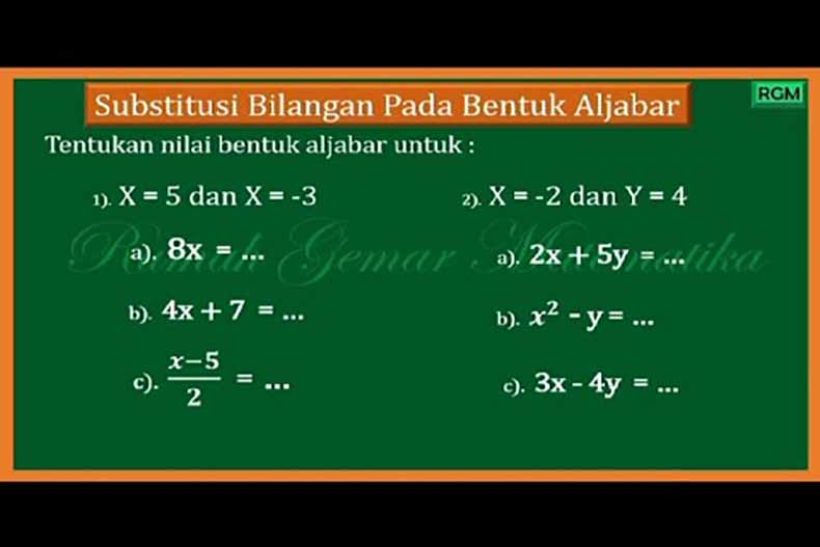 Substitusi Nilai Jadi Super Mudah: Cara Cepat Menghitung Tanpa Salah!